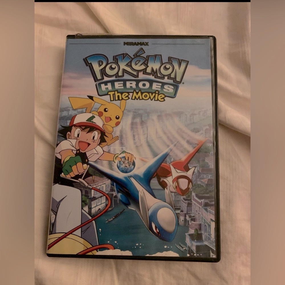 Pokemon Pokemon Heroes: The Movie (DVD,
2004) Fifth Installment Animated Series.